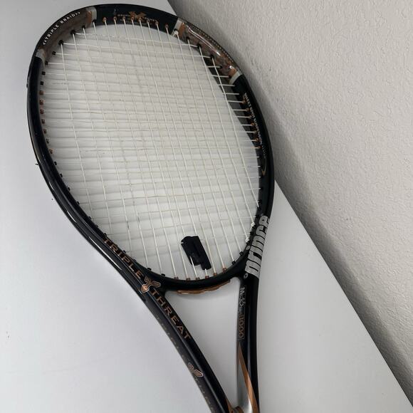 Prince Triple Threat Stealth Mid Plus 100 Tennis Racquet Racket Grip Size 4 3/8 - Picture 3 of 11